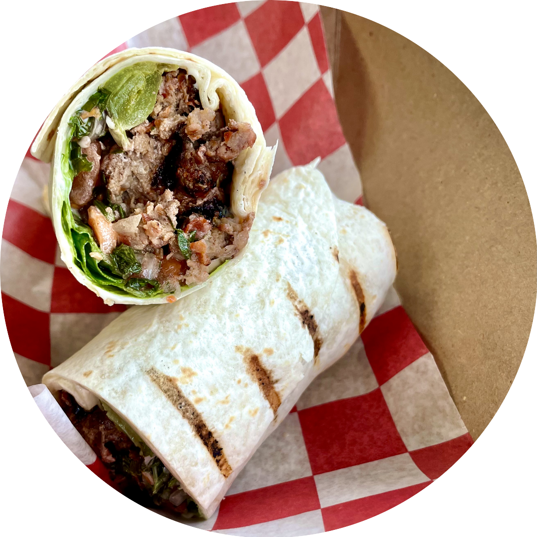 Adana keabab wrap